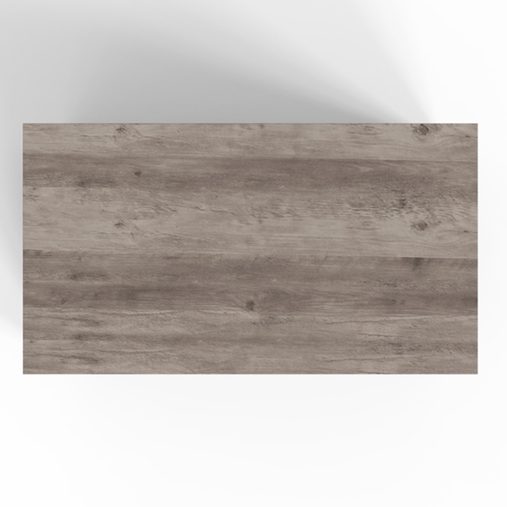 GFW Boston 2 Drawer Grey Coffee Table Image 5
