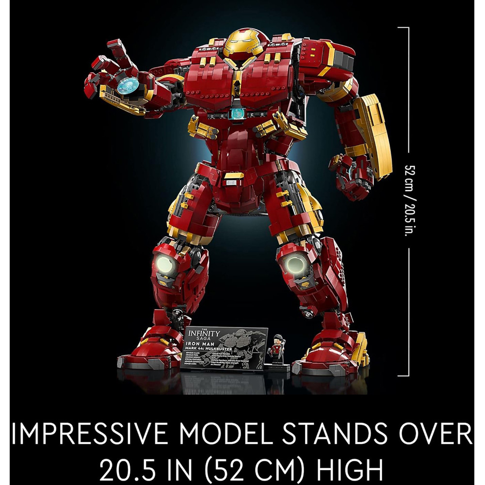LEGO Marvel 76210 Hulkbuster Building Kit Image 5