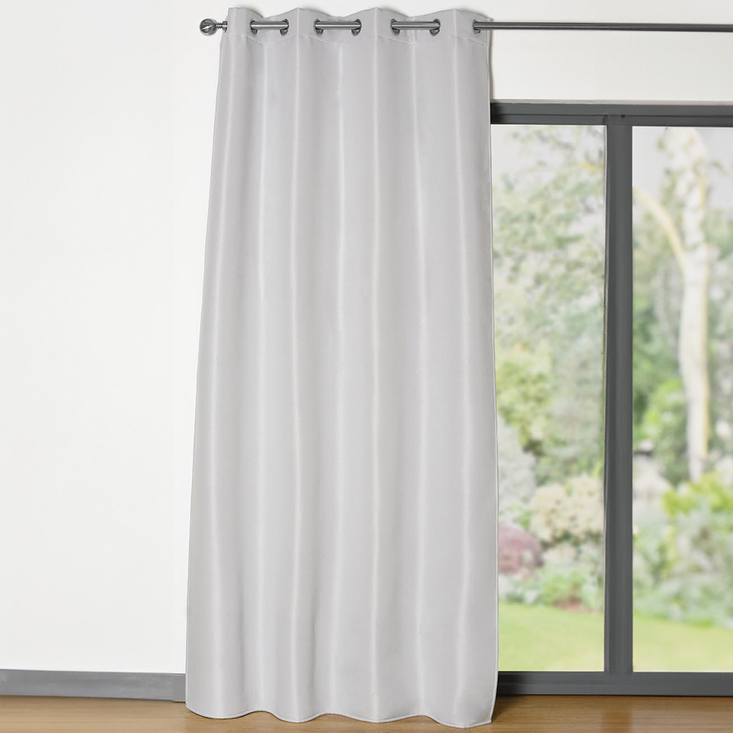 Divante Multi-Purpose Curtain Panel Grey Image 1