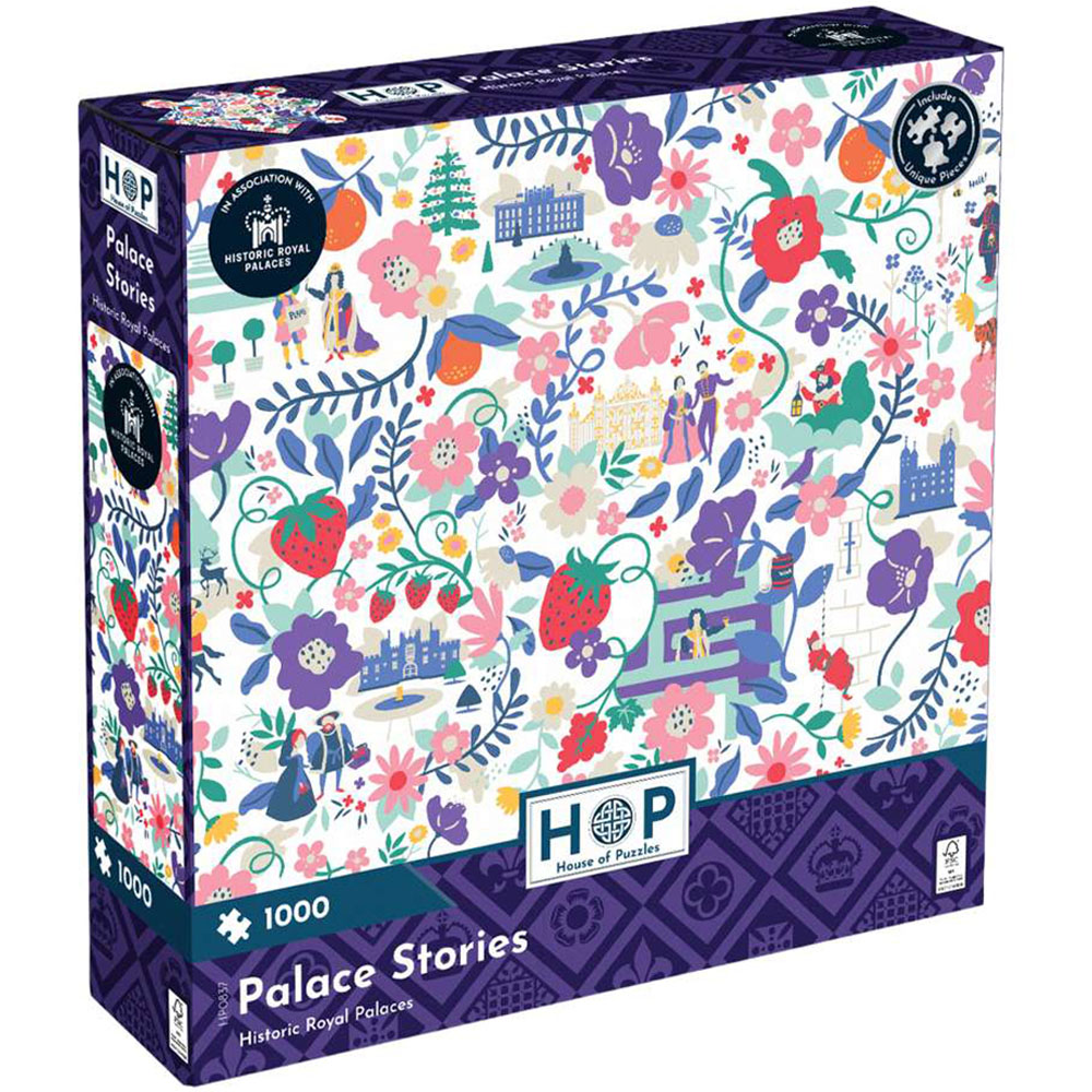 The House of Puzzles Palace Stories 1000 Piece Jigsaw Puzzle Image 2