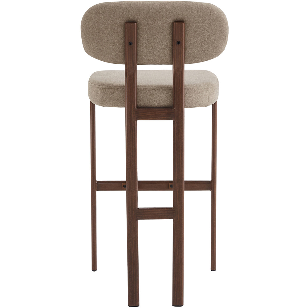 Hugo Bar Stool Walnut Image 4