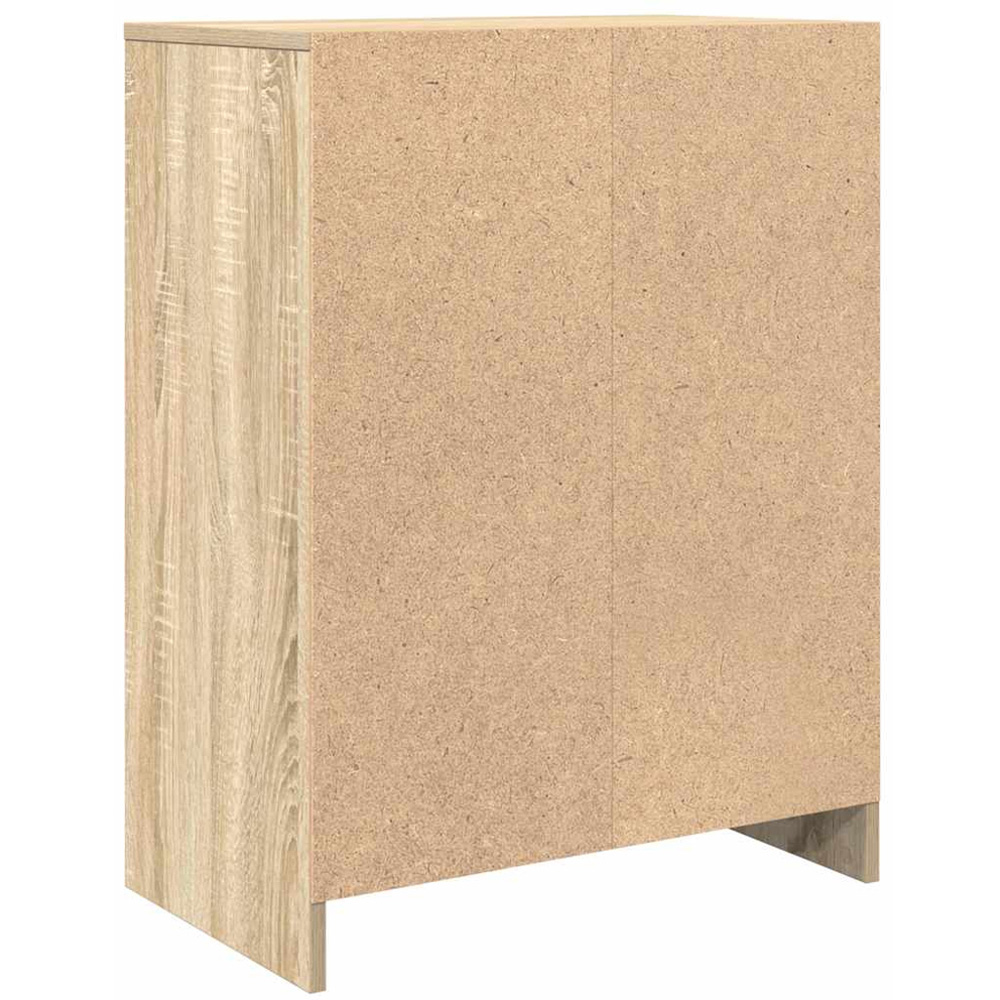 vidaXL 2 Door Sonoma Oak Sideboard Image 8