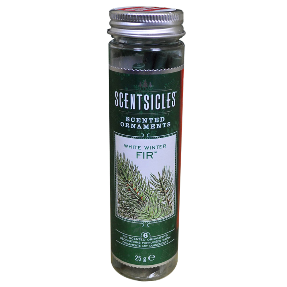 Samuel Alexander White Winter Fir Scentsicles Hanging Sticks 6 Pack Image 1
