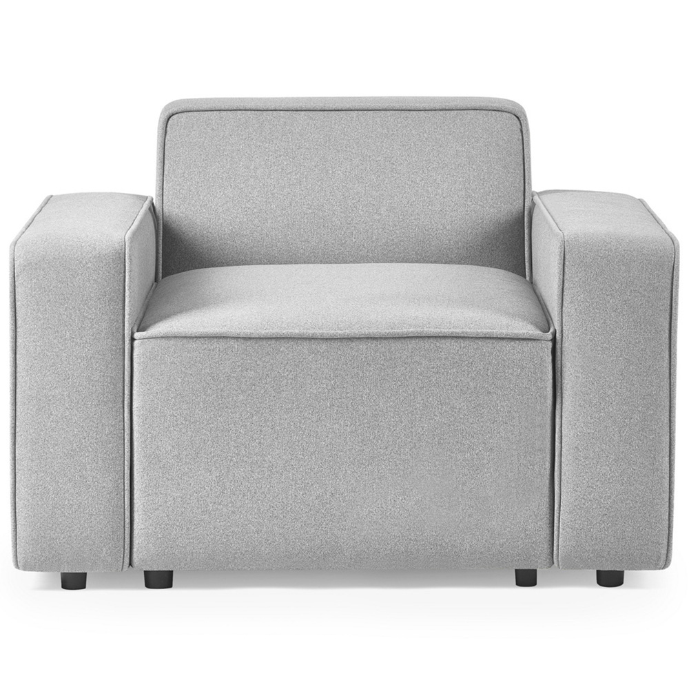 Julian Bowen Lago Grey Combination Armchair Image 3