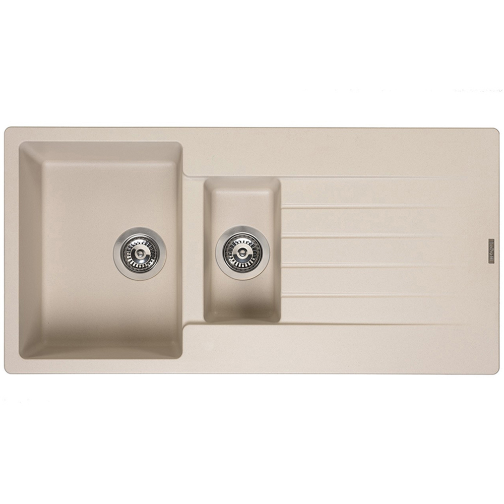 Reginox Harlem 15 CS Caffe Silvery 1.5 Granite Sink 500 x 1000mm Image 1