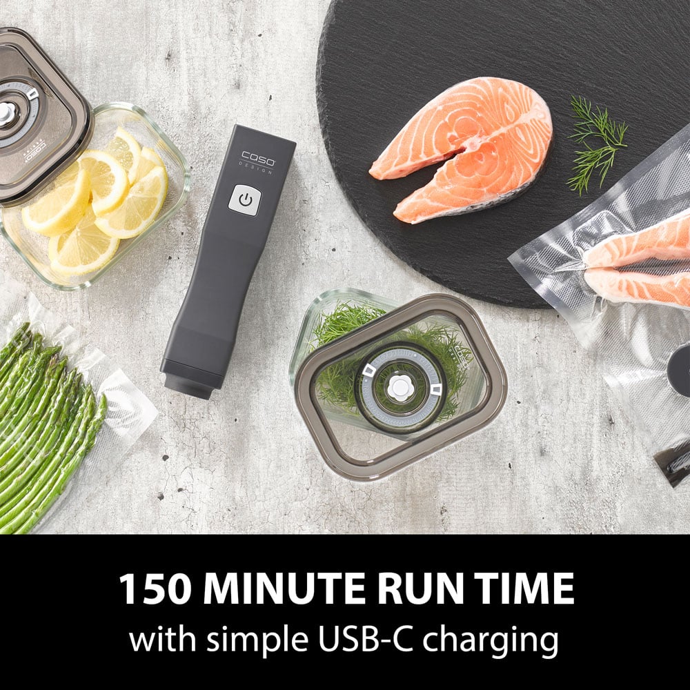 CASO Design OneTouch 01169 Vacuum Sealer Eco Set 5V Image 6