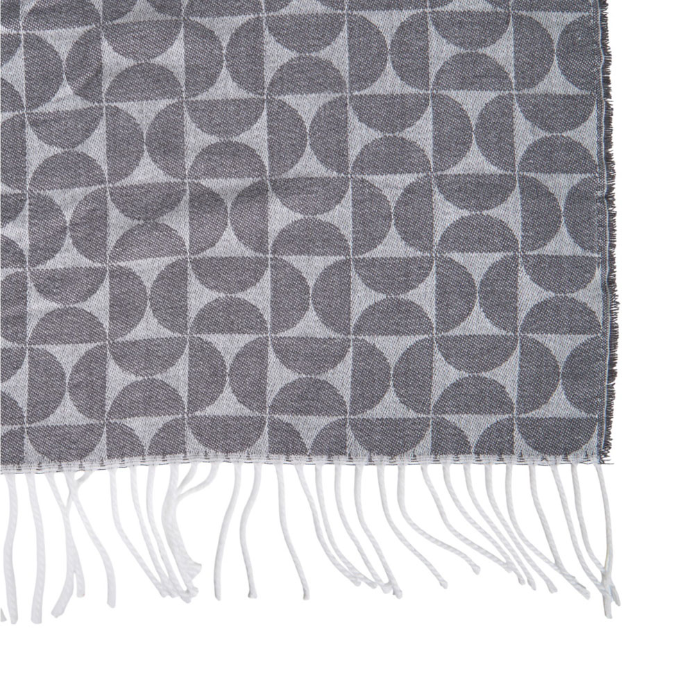 Atzi Geometric Throw - Charcoal Image 4