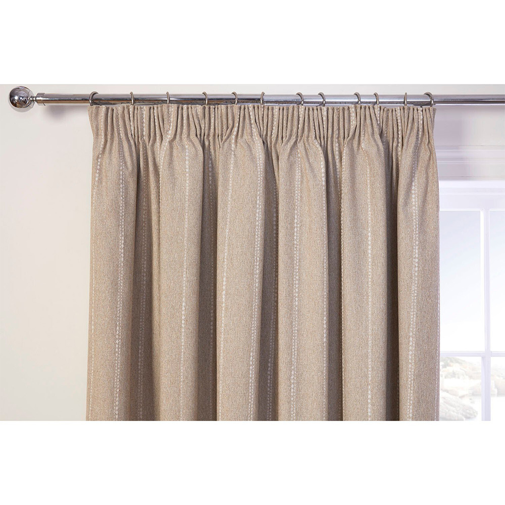 Padstow Thermal Curtain - Natural / 229cm Image 3