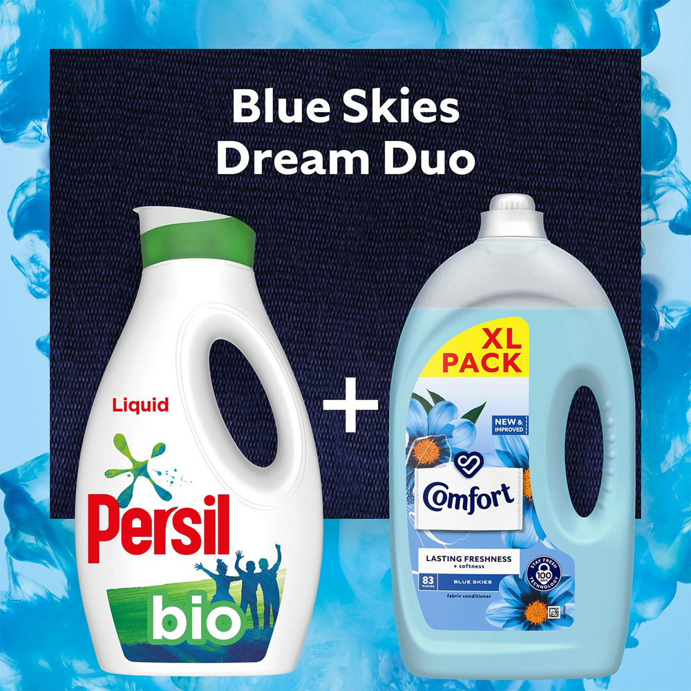 Comfort Blue Skies Fabric Conditioner 83 Washes 2490ml Image 5