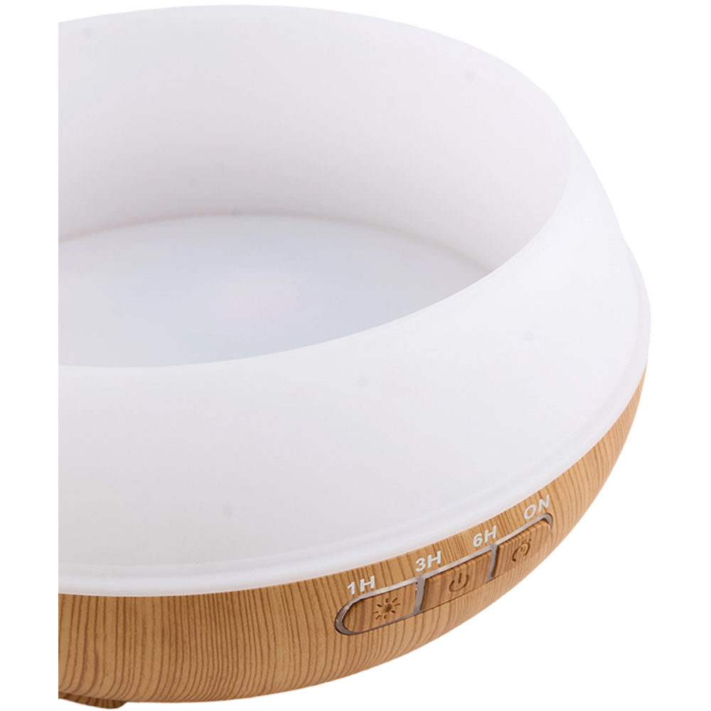 Living and Home Natural Onion Shaped Ultrasonic Essential Oil Diffuser with Timer Light and Remote Image 7