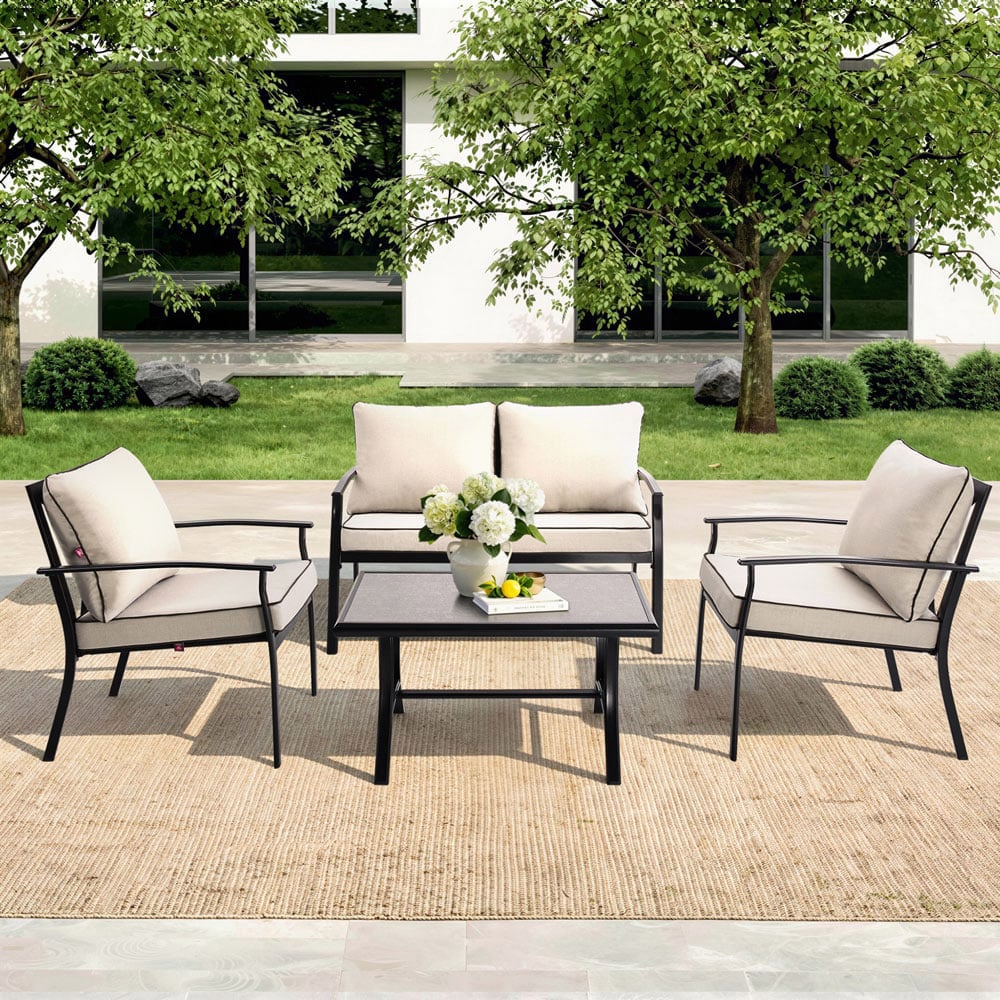 Aubrey Sofa Set Grey Image 6