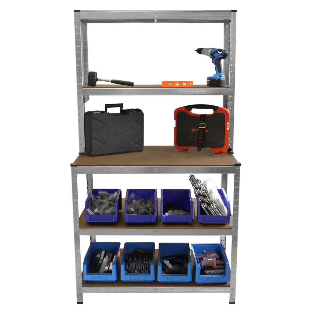Monster Shop Racking Galwix Workbench Shelving Unit Image 5