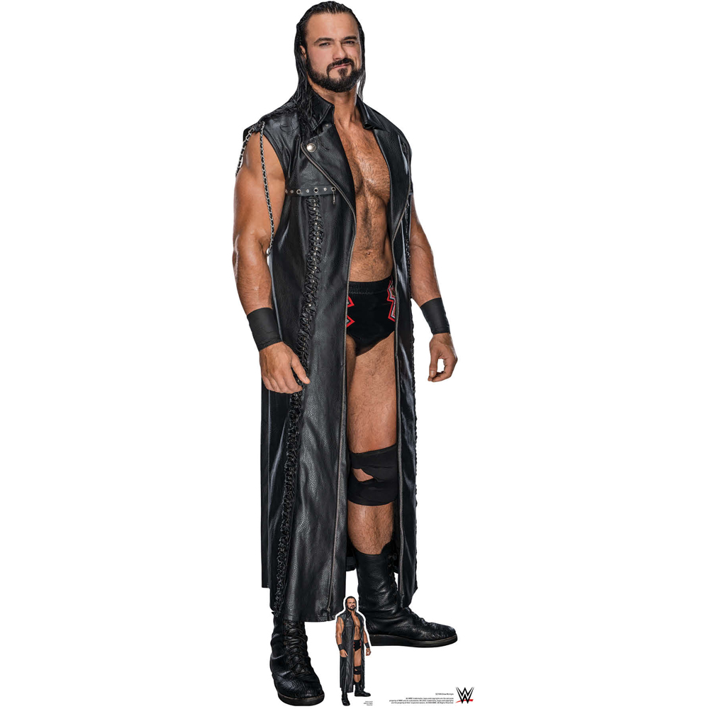Star Cutouts Drew McIntyre Cardboard Cutout 6ft Image 1