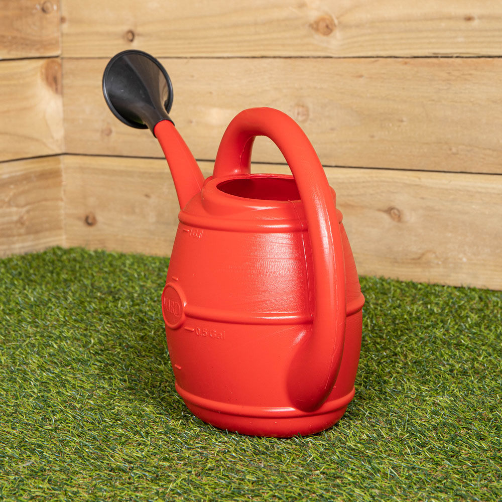 Samuel Alexander 5L Red Ward Garden Watering Can with Rose Image 5