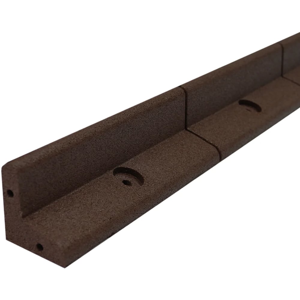 MonsterShop Brown 4ft 12 Pack Flexible Lawn Edging Image 3