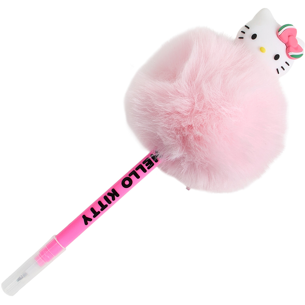 Hello Kitty Watermelon Pom Pom Pen Pink Image 2