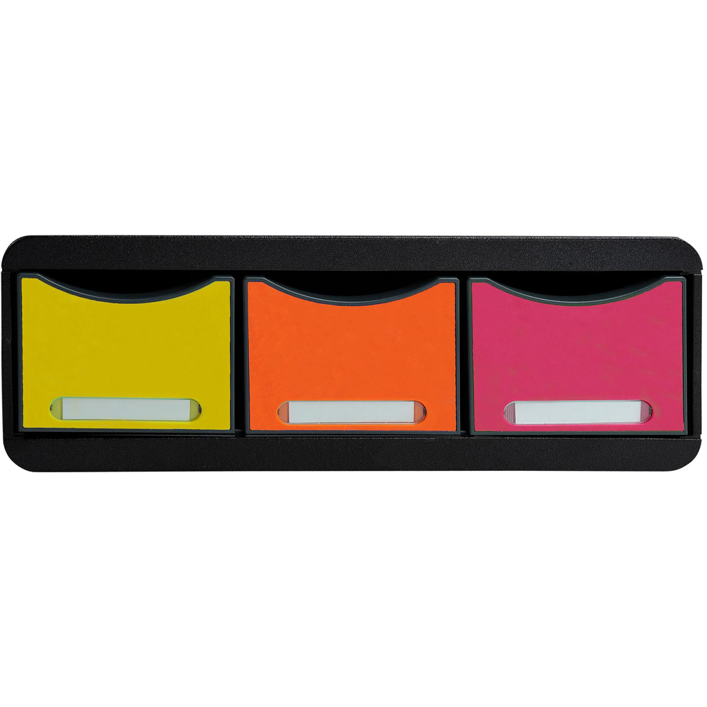 Exacompta Maxi 3 Drawer Iderama Harlequin Toolbox Image 2