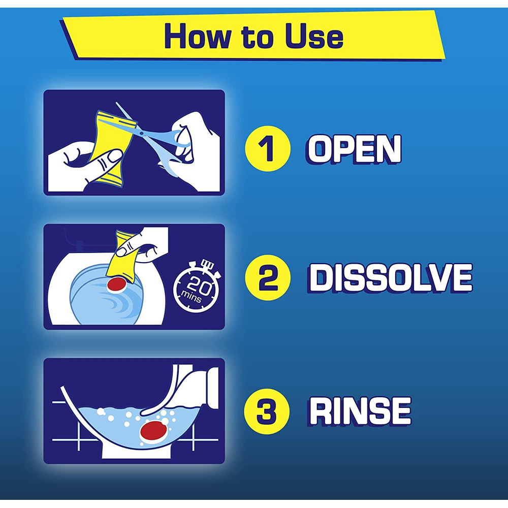 Bloo Power Toilet Fizz Tablet 25g 288 Pack Image 5