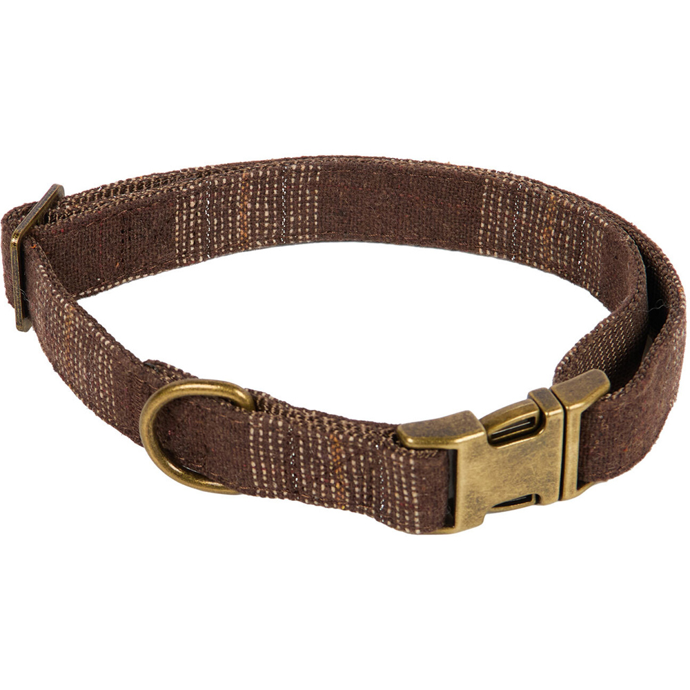 Heritage Dog Collar and Lead Set Brown Image 7