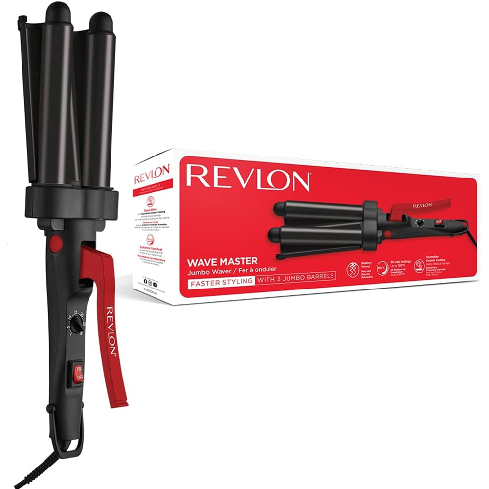 Revlon Wave Master Extra Wide Barrel Jumbo Hair Waver Image 3