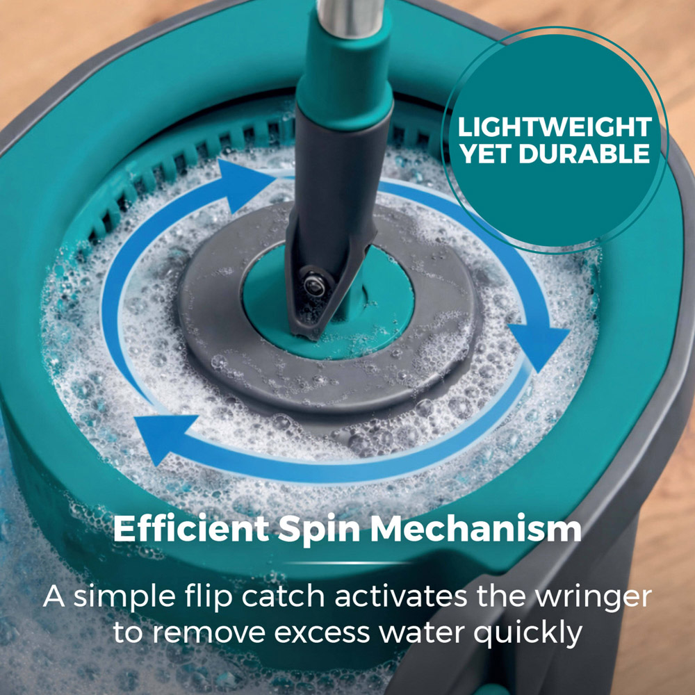 Tower Compact Spin Mop and Bucket Set Image 5