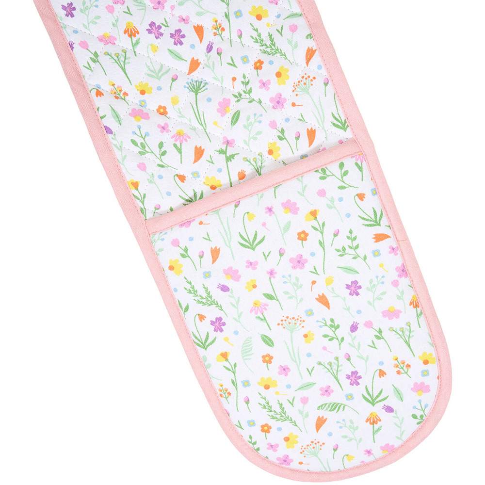 Wildflower Double Oven Glove Pink Image 5