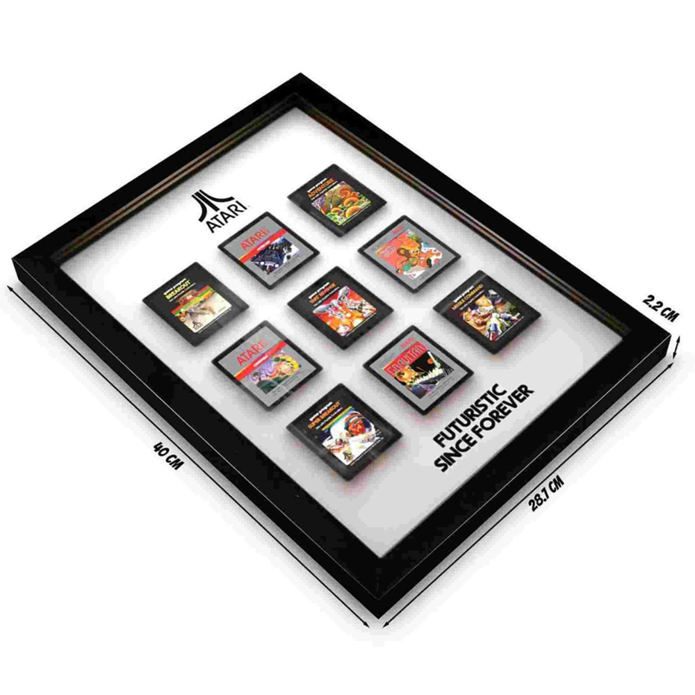 Thumbs Up Atari Game Cartridges 3D Wall Art 40 x 28.7cm Image 7