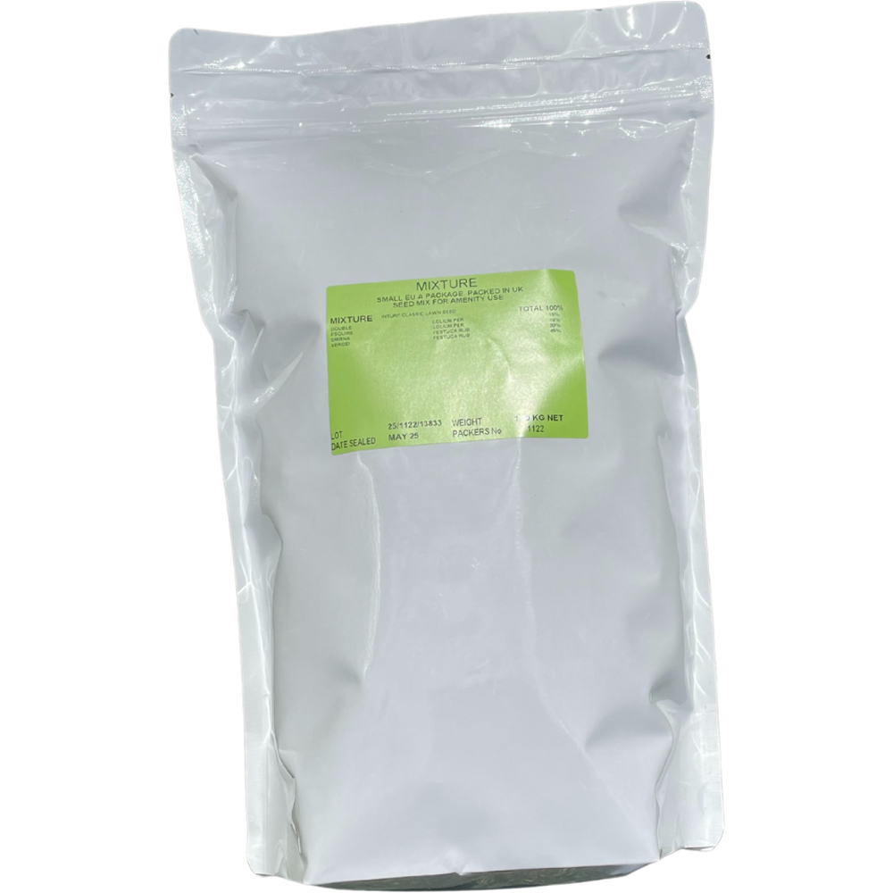 Inturf Grass Seed Bag 1kg Image 1