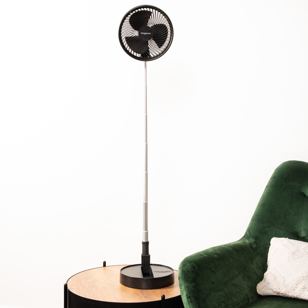 Samuel Alexander Black Telescopic Cooling Fan 39 inch Image 2