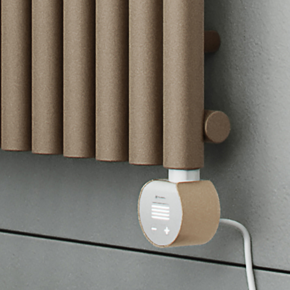Terma Rolo-Room E Wi-Fi Quartz Mocha Electric Radiator 2000W 2000 x 755mm Image 6