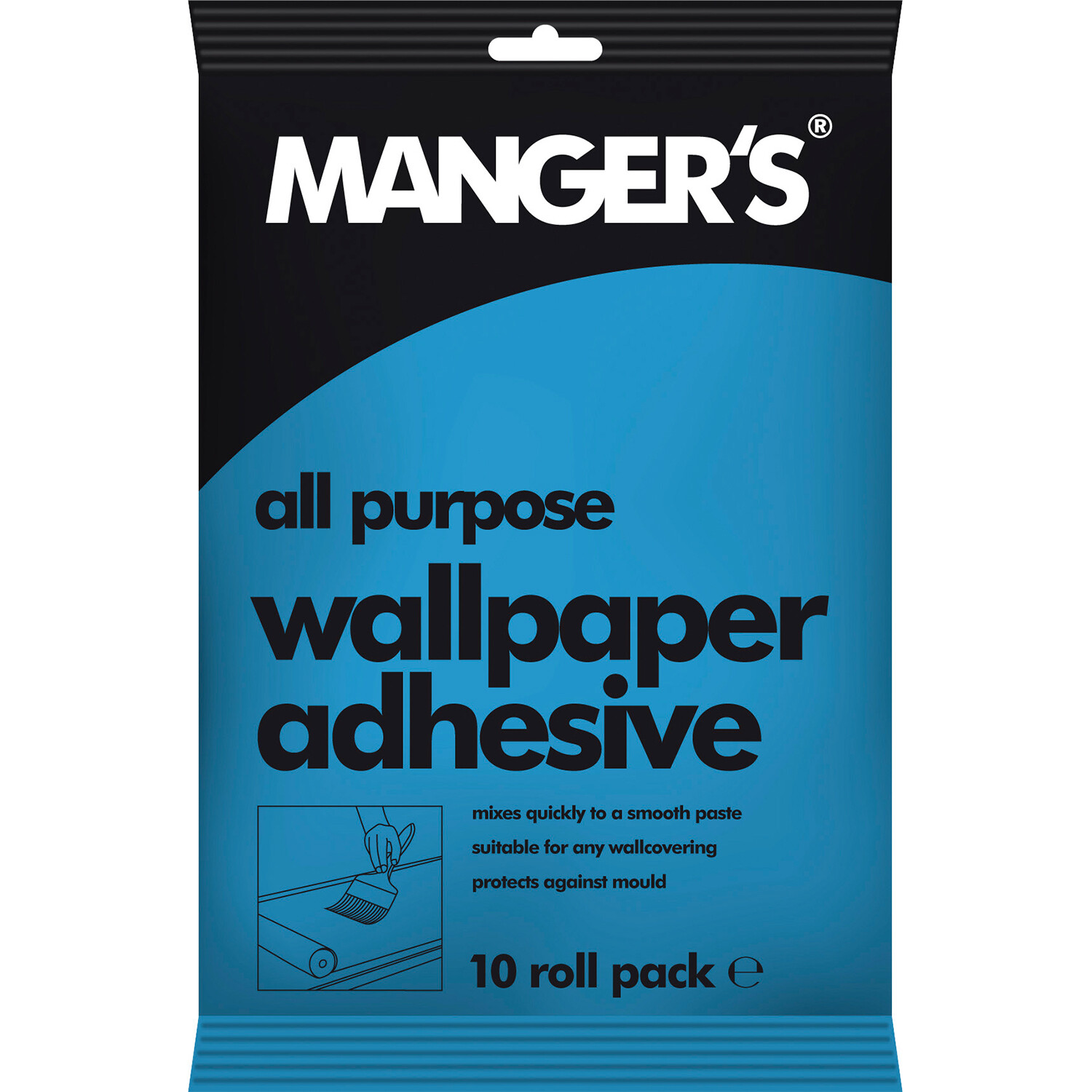 Mangers All Purpose Wallpaper Adhesive 10 Rolls Image