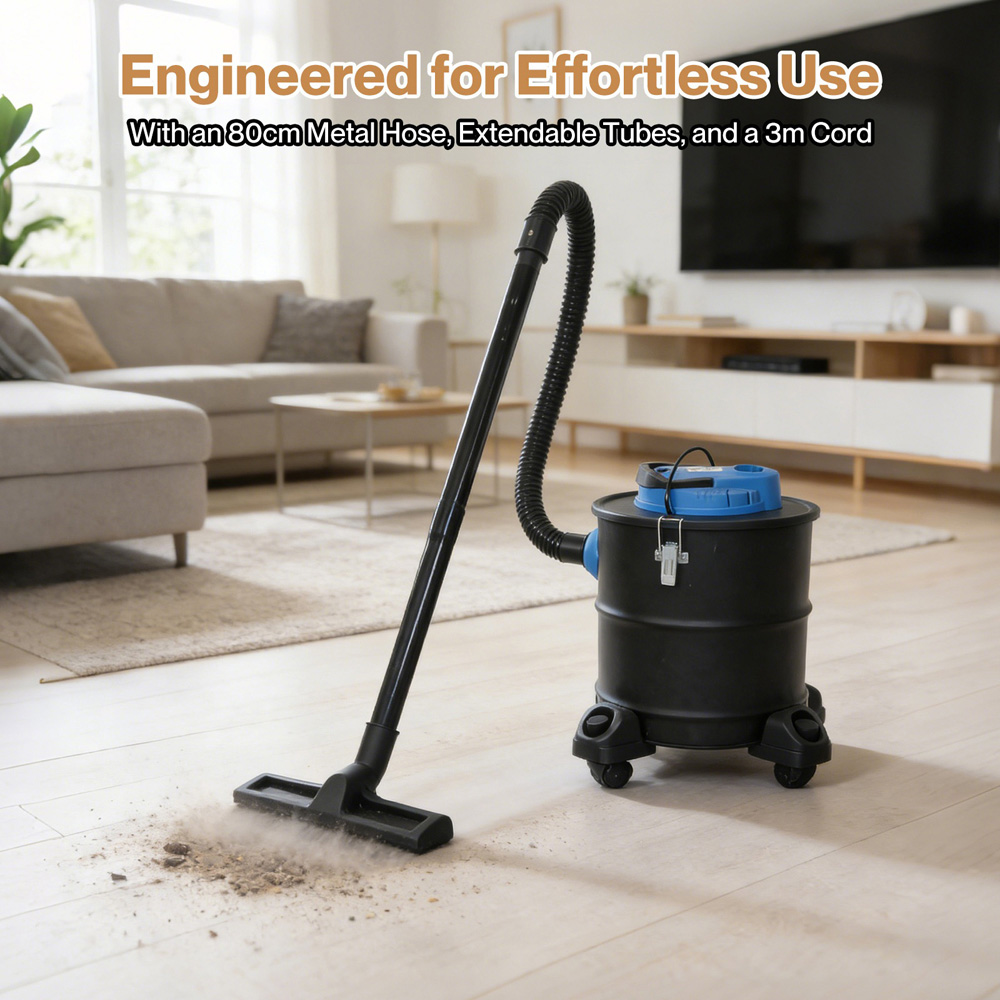 Spector RB1022-BK-UK Fireplace Ash Vacuum Cleaner 20L 1200W Image 6