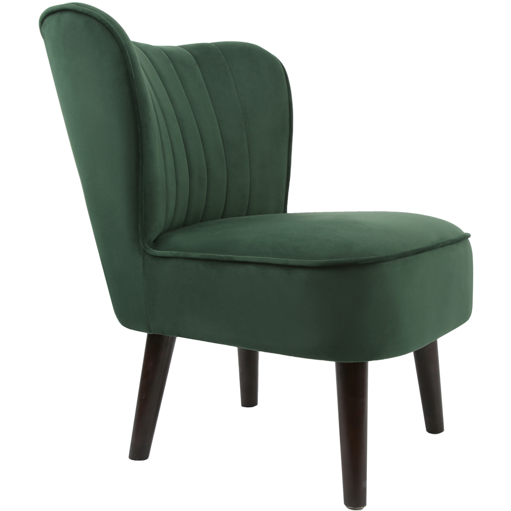 Shaun Green Velvet Accent Chair Image 4