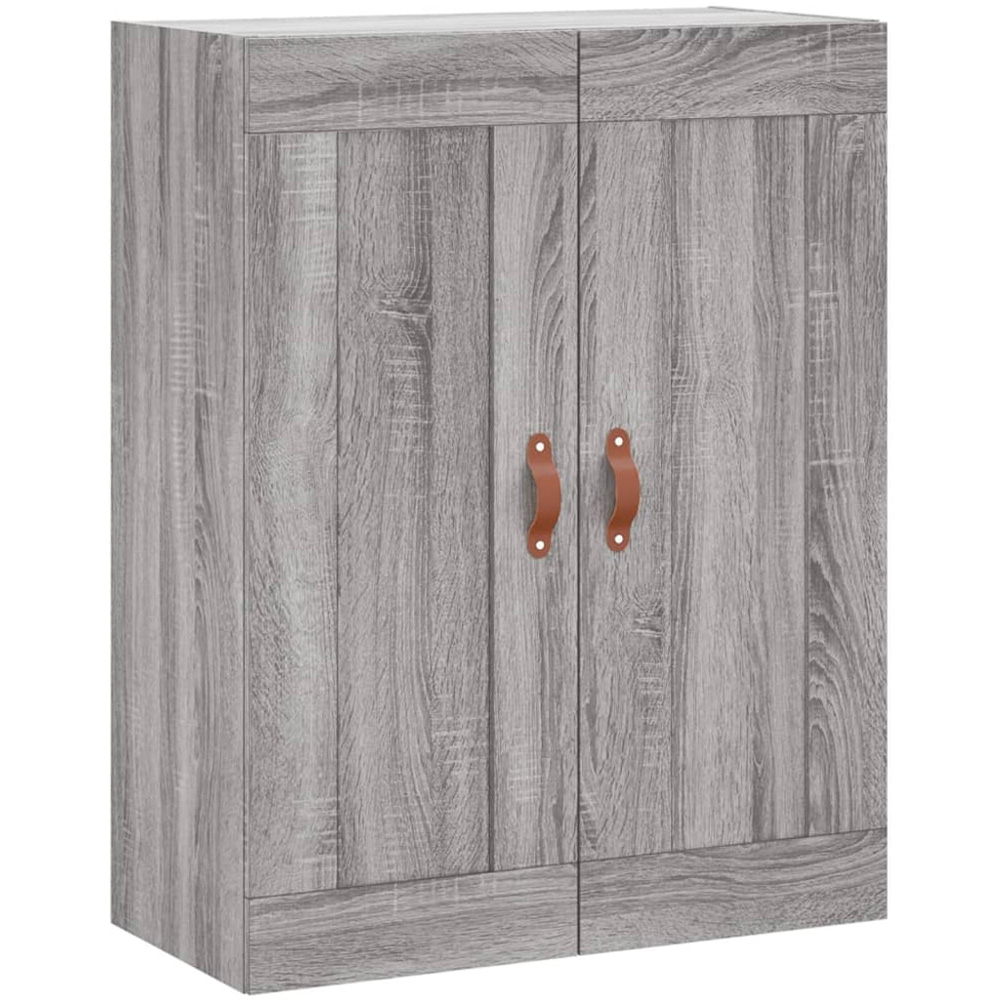 vidaXL 4 Door Grey Sonoma Highboard Image 4