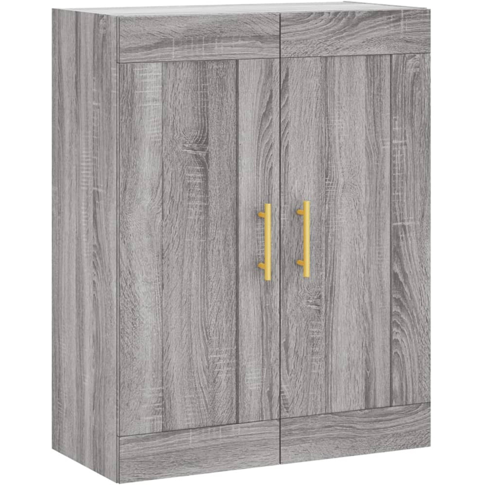 vidaXL 2 Door 3 Drawer Grey Sonoma Highboard Image 5