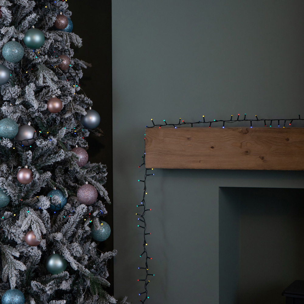 Samuel Alexander BerryBrights 360 Multicoloured LED Battery Operated Christmas String Lights 9m Image 5