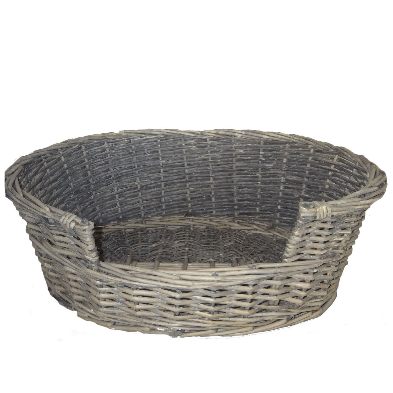Grey Willow Pet Basket Image