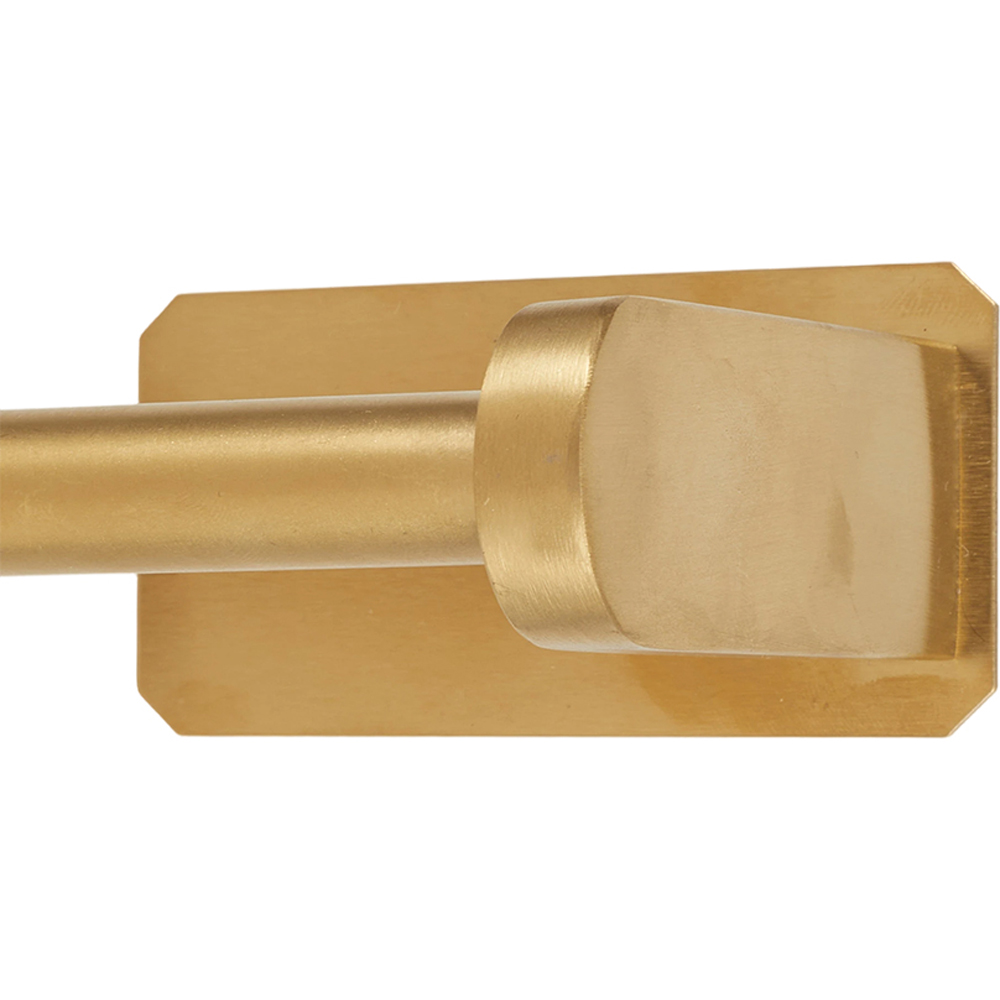 Living and Home Gold Self-Adhesive Stainless Steel Toilet Roll Holder 14cm Image 7