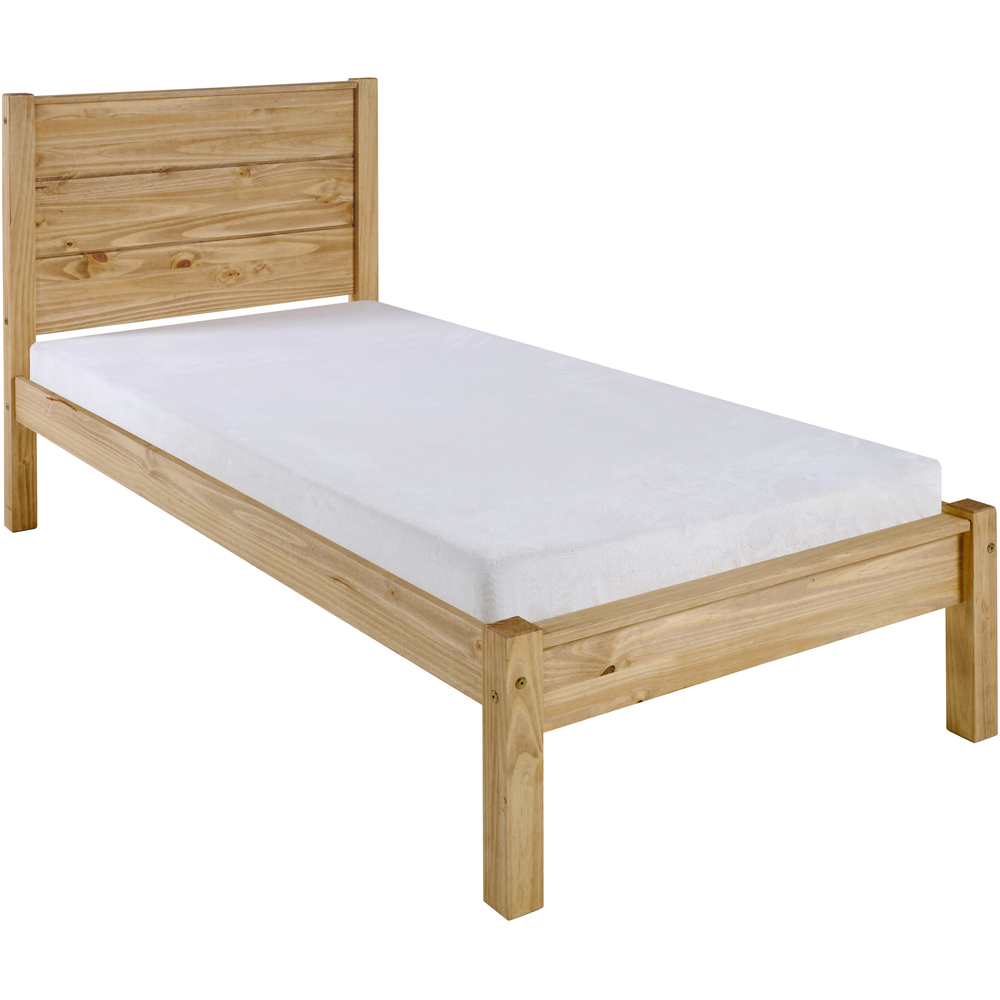 Seconique Barton Single Waxed Pine Bed Image 2