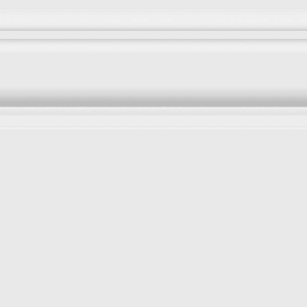 National Skirting White Torus II Primed Skirting Board 18mm 195 x 3040mm Image 3