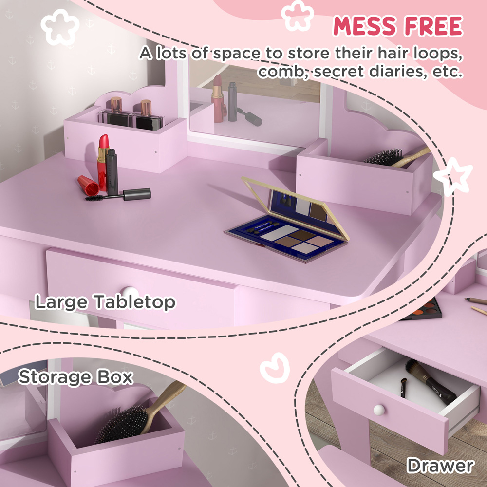 Tommy Toys Cloud Kids Dressing Table Set Image 5