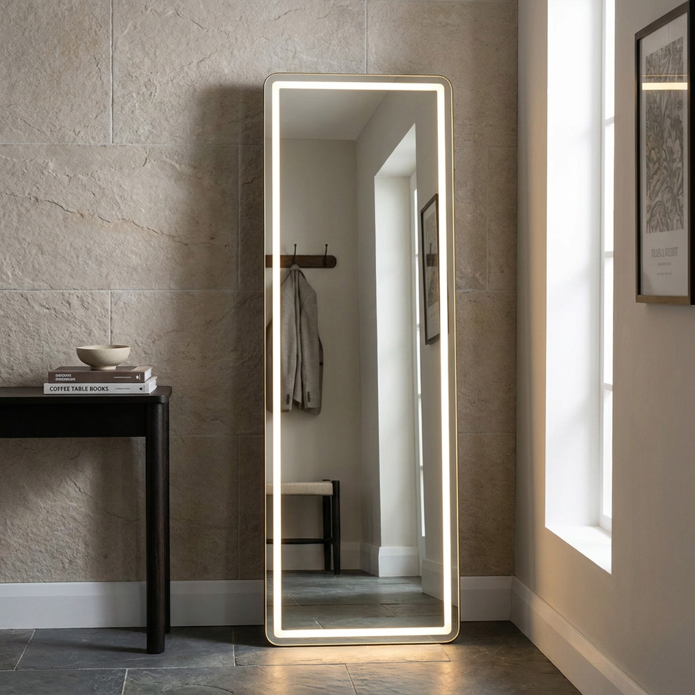 LED Full Length Standing Mirror Image 5