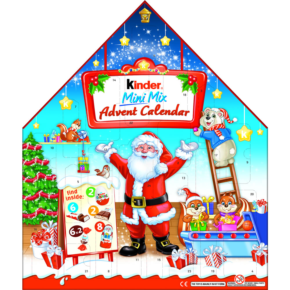 Kinder Mini Mix Advent Calendar 351g Image