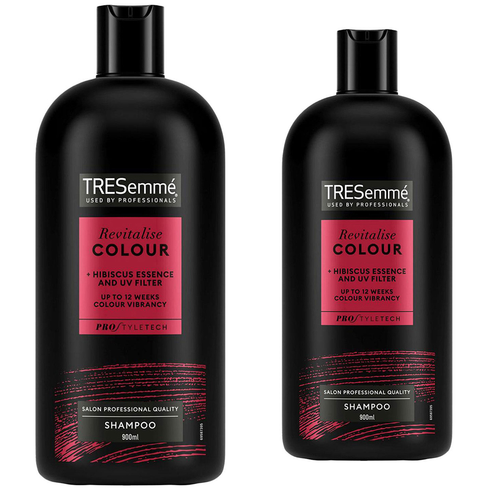 TRESemme Used By Professionals Colour Revitalise Shampoo 900ml 2 Pack Image 1