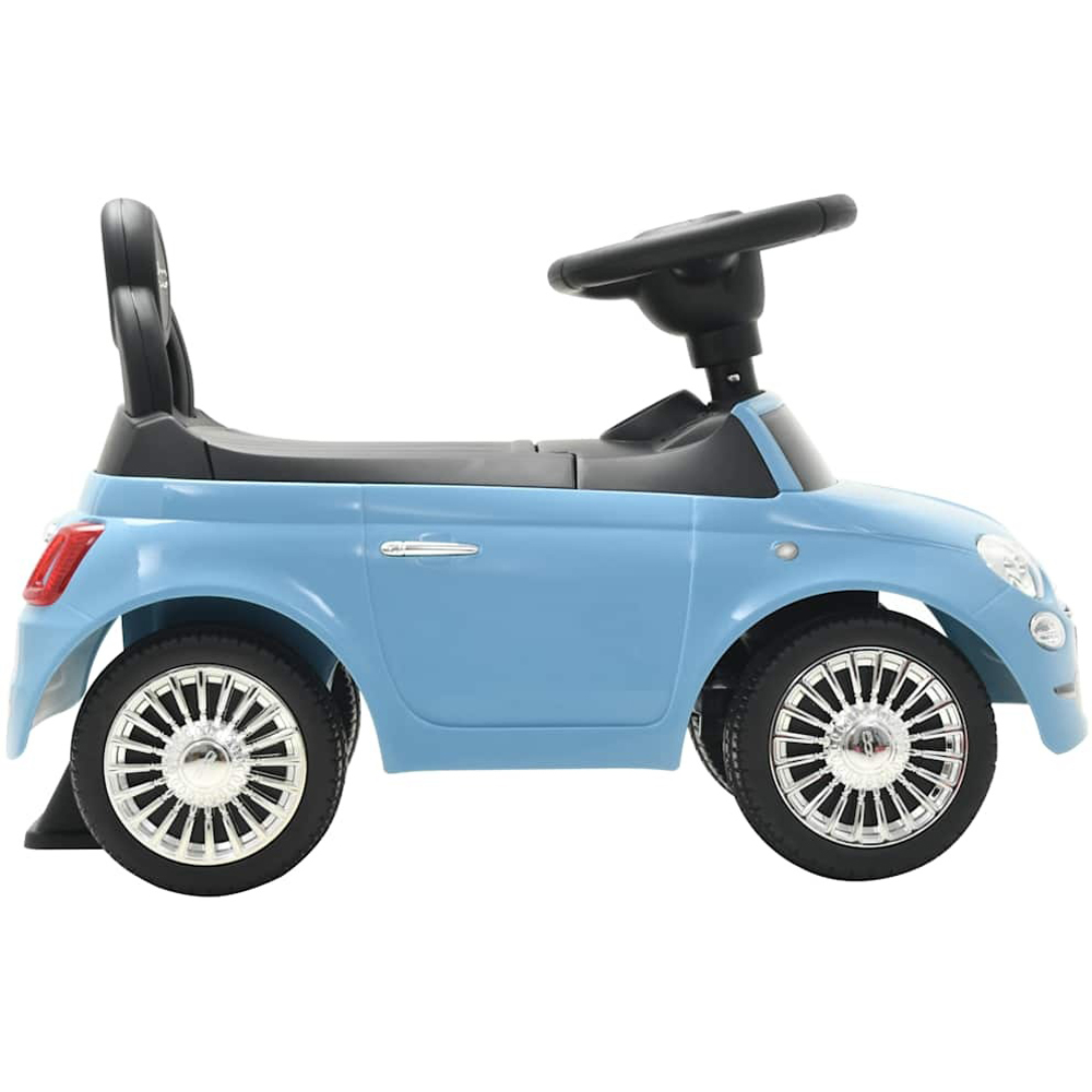 Walplus Blue Fiat 500 Ride On Car Image 5