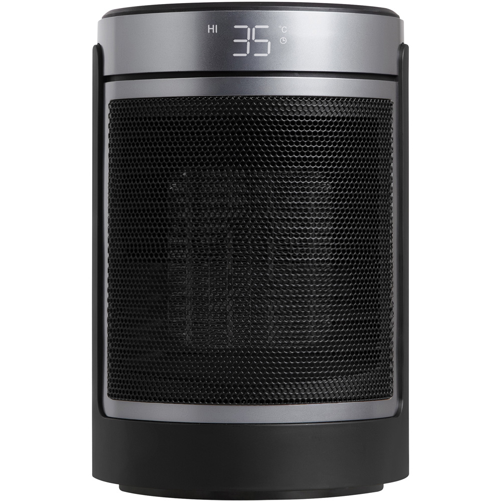 Russell Hobbs RHCH2002S Black and Silver Oscillating Ceramic Heater 1500W Image 2
