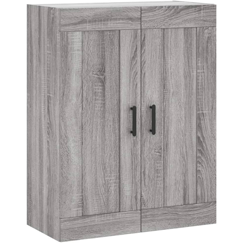 vidaXL 4 Door Grey Sonoma Highboard Image 5