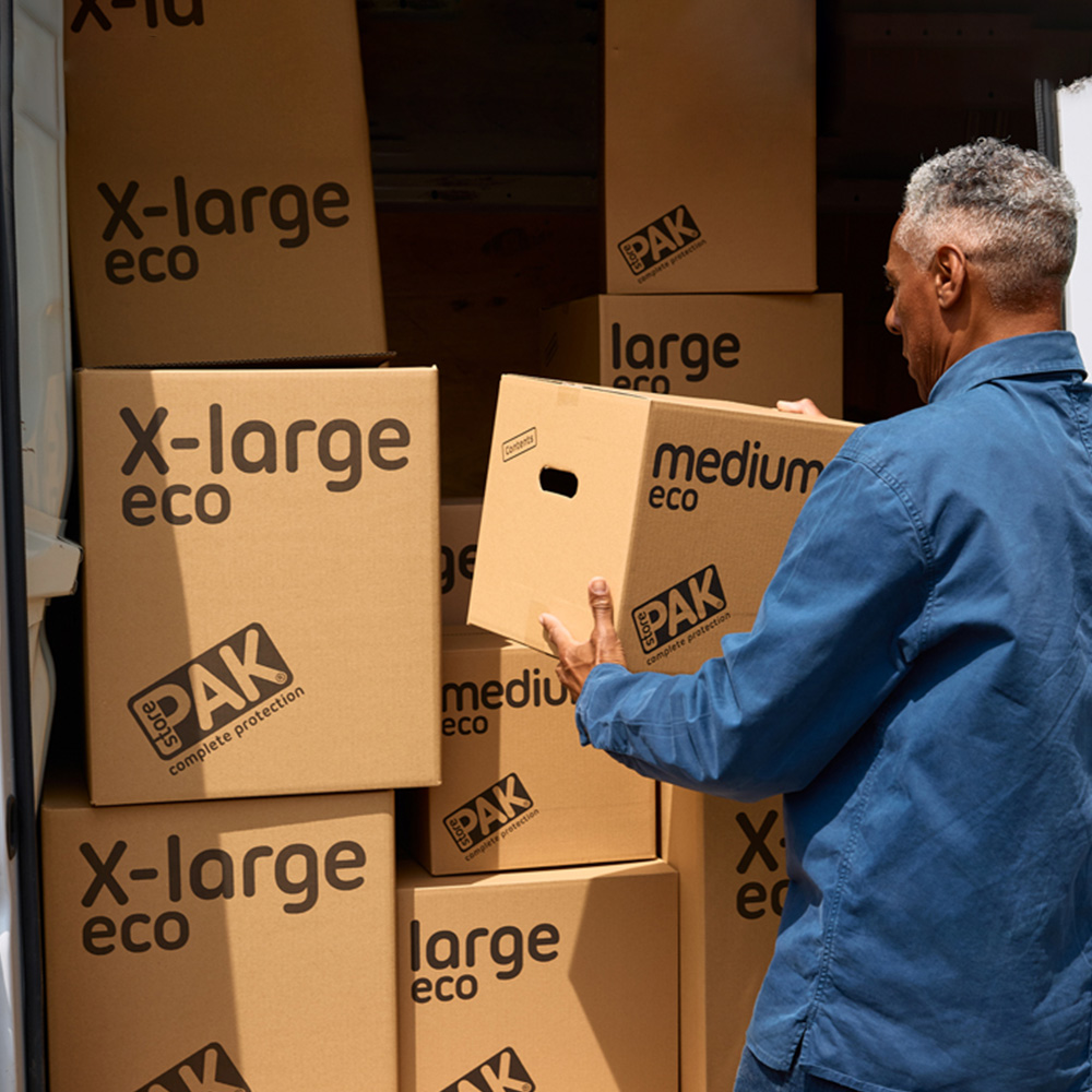 StorePAK 116L Extra Large Cardboard Eco Storage Box 10 Pack Image 6