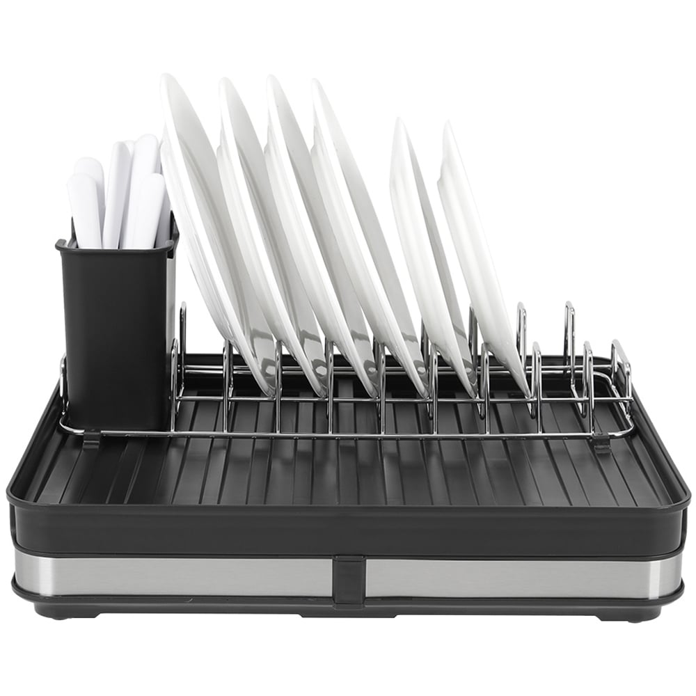 Living and Home Expandable Kitchen Dish Drainer Rack Image 5