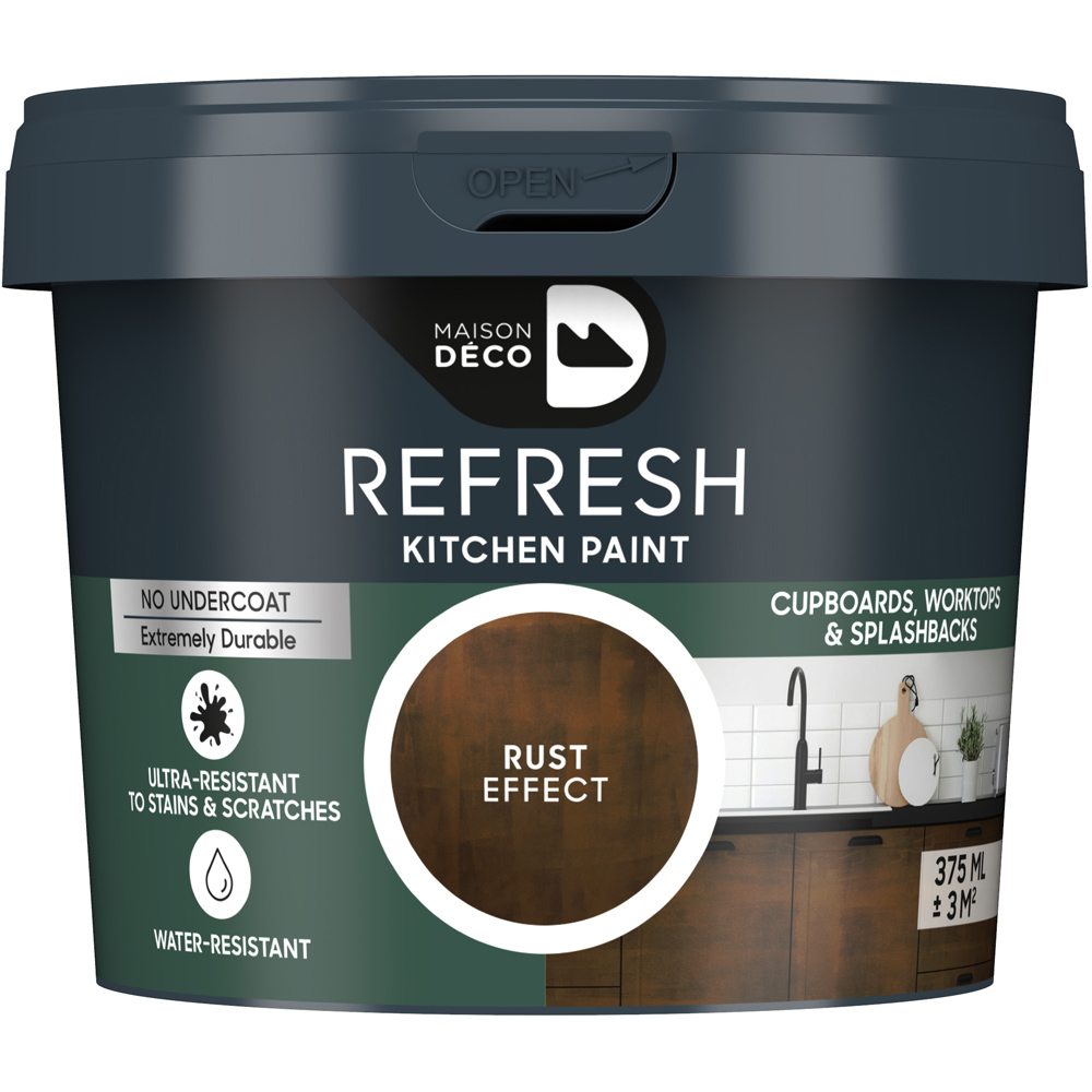 Maison Deco Refresh Kitchen Cupboards and Surfaces Rust Effect 375ml Image 2
